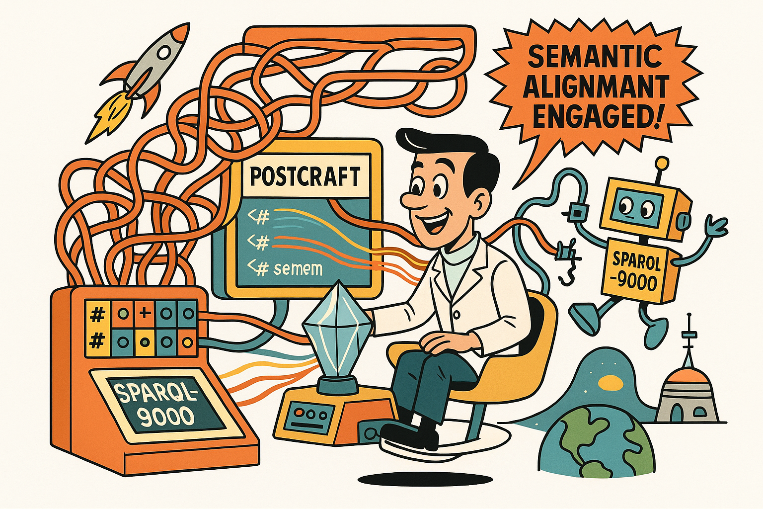 Cartoon illustration